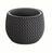 Blomkruka med insats SPLOFY BOWL antracit 29cm