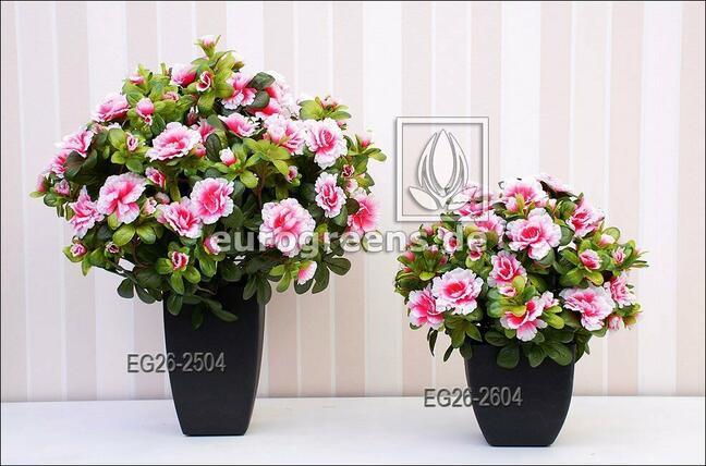 Konstgjord bukett belgisk Azalea krämrosa 40 cm