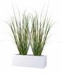 Konstgjord bunt av bambugräs i en blomkruka 80 cm