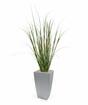 Konstgjord bunt av bambugräs i en blomkruka 80 cm