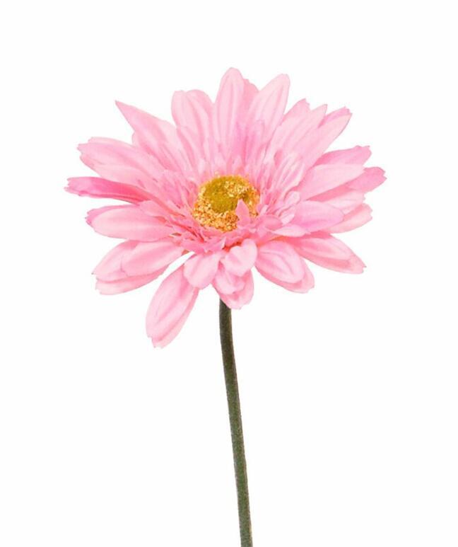 Konstgjord Gerbera blomma rosa 60 cm