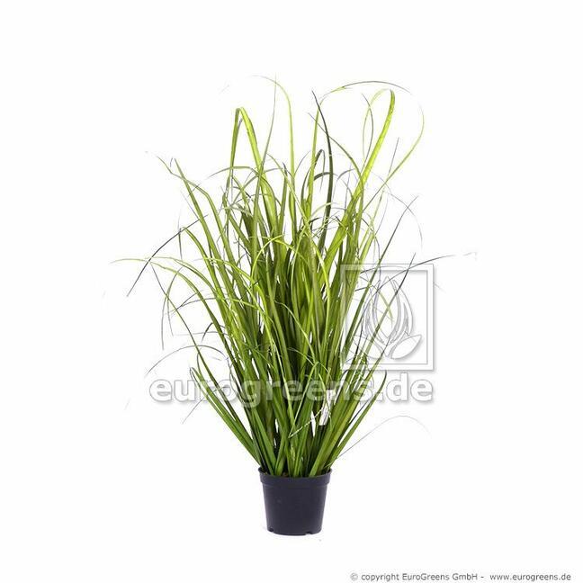 Konstgjord gräsbunt Vanligt vass i en blomkruka 60 cm