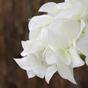 Konstgjord gren Hortensia vit 50 cm