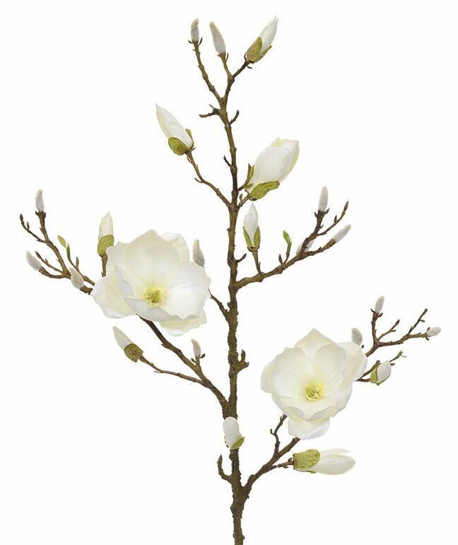 Konstgjord gren Magnolia grädde 100 cm