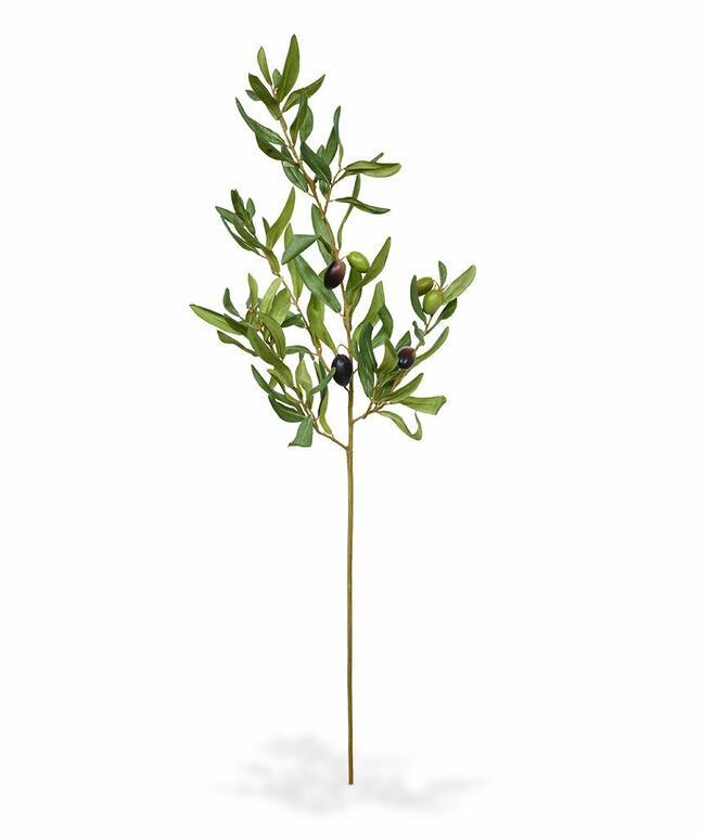 Konstgjord gren Olivträd med oliver 85 cm