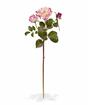 Konstgjord gren Rosa ros 50 cm