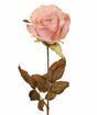Konstgjord gren Rosa ros 60 cm