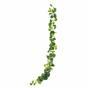 Konstgjord krans Begonia grön 190 cm