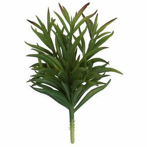 Konstgjord kvist Dianthus grön 17,5 cm