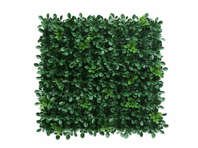 Konstgjord lövpanel vild lind - 50x50 cm