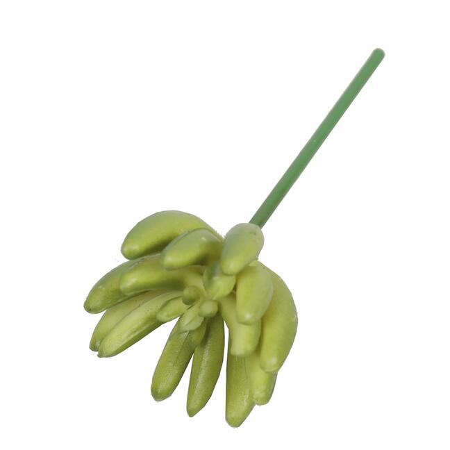 Konstgjord saftig lotus Esheveria grön 9 cm
