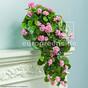 Konstgjord tendril Geranium rosa 70 cm