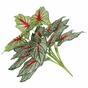 Konstgjord växt Calladium mångfärgad 50 cm