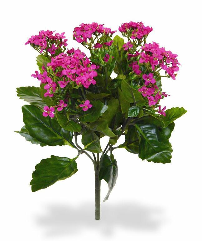Konstgjord växt Kalanchoa rosa 30 cm