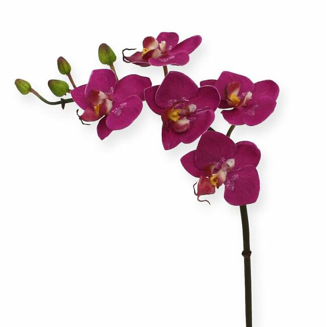 Konstgjord växt Orkidé lila 50 cm