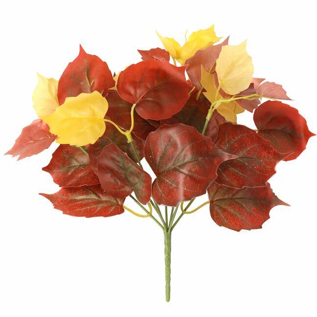Konstgjord växt Pavinič röd 25 cm