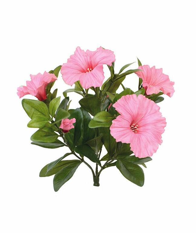 Konstgjord växt Petunia rosa 25 cm