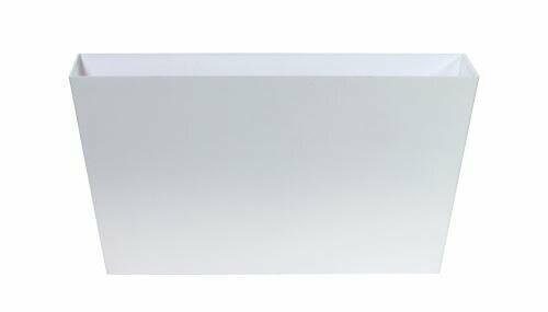 TUBUS CASE -låda vit 60,0 cm